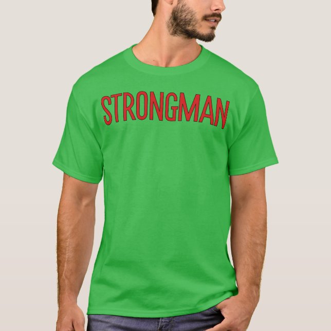 Strongman 70s boy T-Shirt (Front)