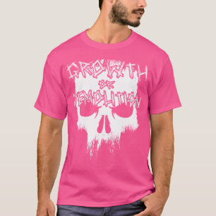 Strongman Outfit Growth Or Demolition Bodybuilding T-Shirt