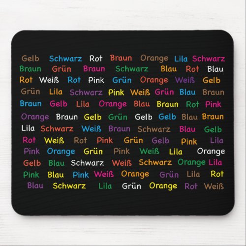 Stroop_Test Mouse Pad