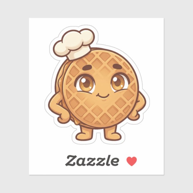 Stroopwafel Sticker (Sheet)