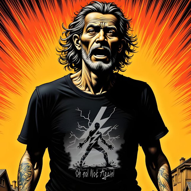 Struck by Lightning T-Shirt (Creator Uploaded)