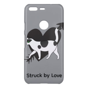 Struck by Love Valentine Cat iPhone Case