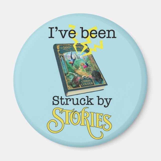 Struck by Stories Magnet (Front)