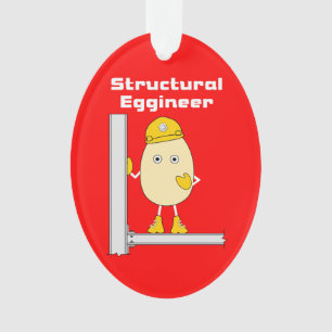 Structural Eggineer Ornament