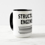 Structural Engineer Beam Flask Mug