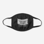 Structural Engineer Beam Moment Black Cotton Face Mask