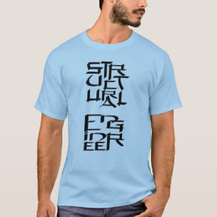 Structural Engineer Character T-Shirt