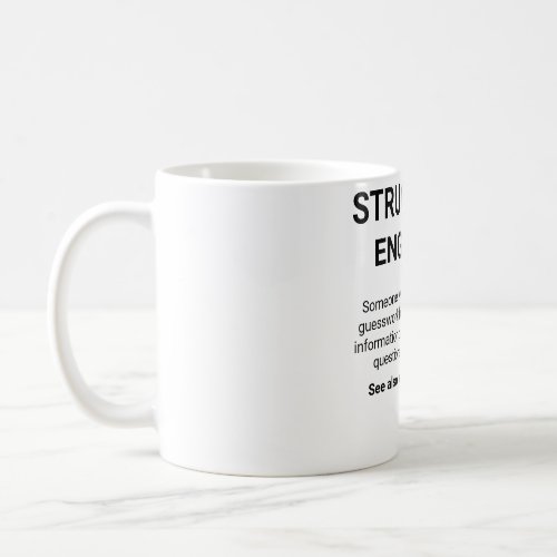 Structural Engineer Definition Noun Mug