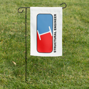 Structural Engineer League Garden Flag