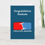 Structural Engineer League Graduation card
