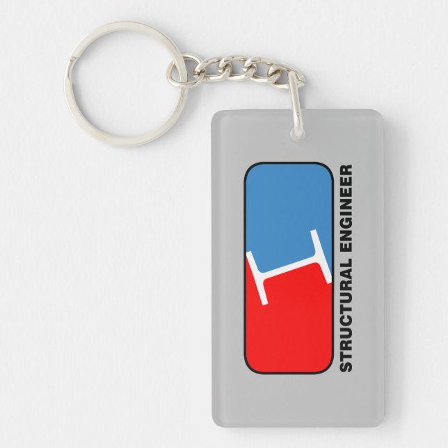 Structural Engineer League Keychain (Front)