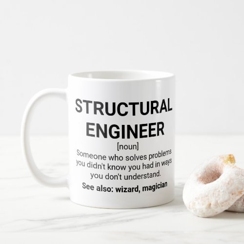Structural Engineer Meaning Quote Coffee Mug