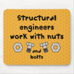 Structural Engineers Work Mouse Pad