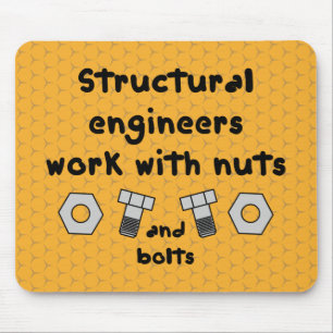 Structural Engineers Work Mouse Pad