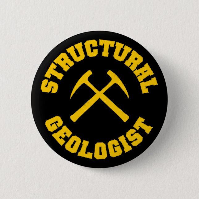 Structural Geologist Button (Front)
