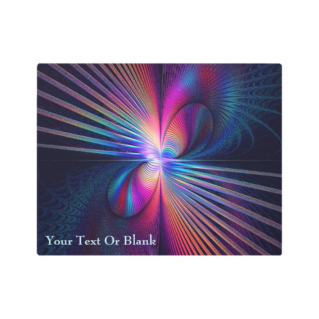 Structural Iridescence Metal Print (Front)