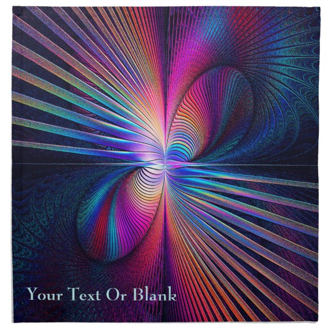 Structural Iridescence Napkin (Front)