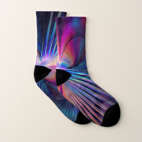 Structural Iridescence Socks