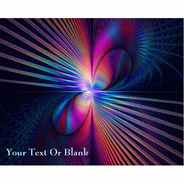 Structural Iridescence Statuette (Front)