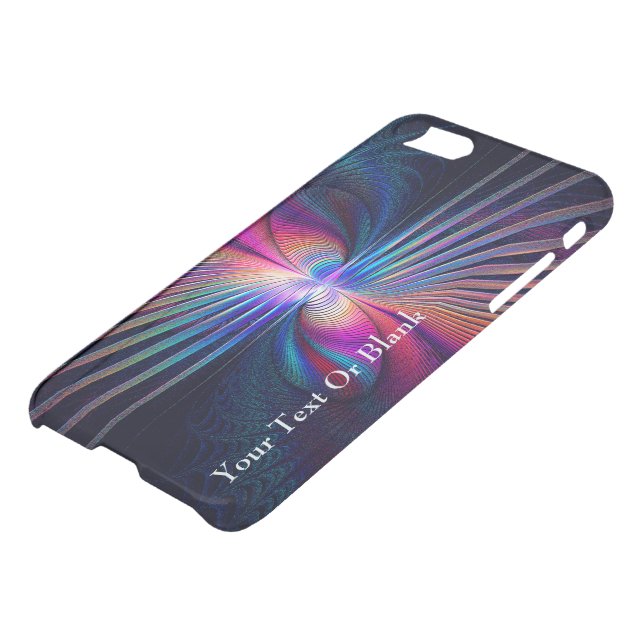 Structural Iridescence Uncommon iPhone Case (Bottom)