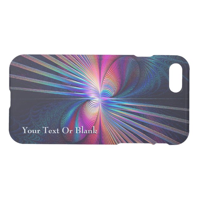 Structural Iridescence Uncommon iPhone Case (Back Horizontal)