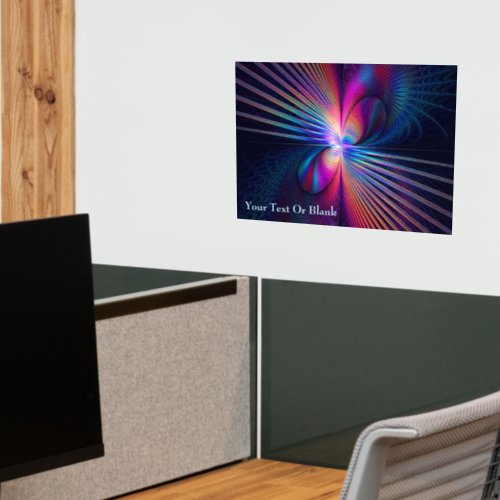 Structural Iridescence Wall Decal