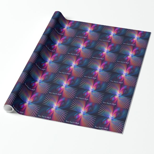 Structural Iridescence Wrapping Paper (Unrolled)