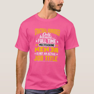 Structural Ironworker Job Title T-Shirt