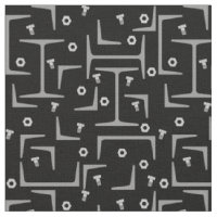 Structural Steel Pattern Fabric 