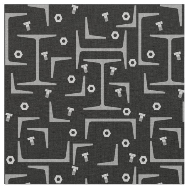 Structural Steel Pattern  Fabric (Close Up)
