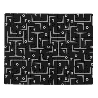 Structural Steel Pattern Jigsaw Puzzle