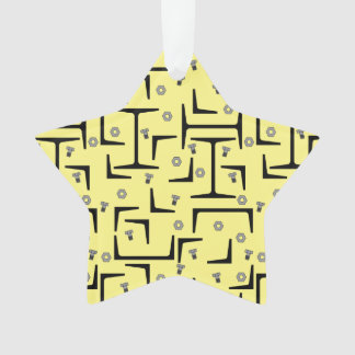 Structural Steel Pattern Ornament