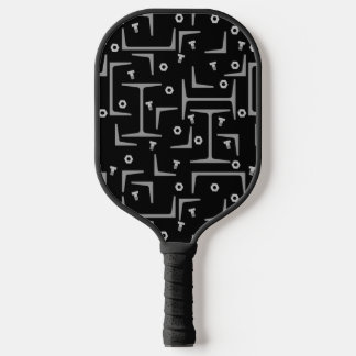 Structural Steel Pattern Pickleball Paddle