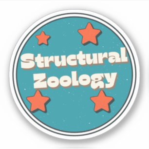 Structural Zoology Sticker