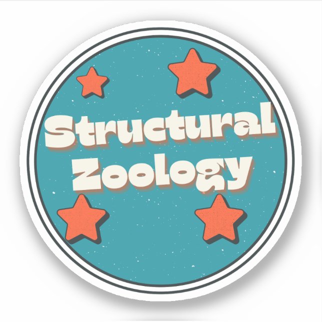 Structural Zoology Sticker (Front)