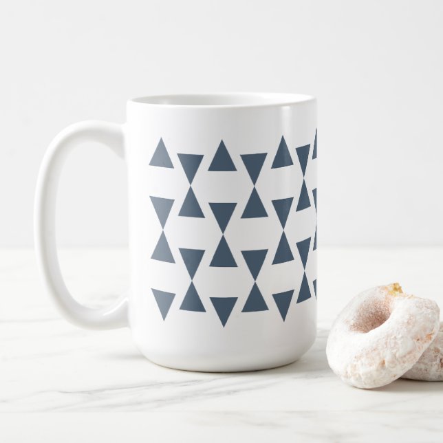 Structure A | Slate Blue Coffee Mug (With Donut)