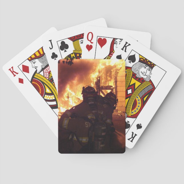 Structure Fire Poker Cards (Back)