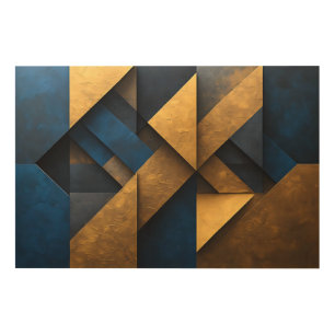 Structure & Luxury Wood Wall Art