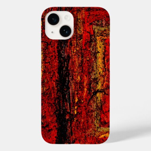 Structure Red African Abstract Case_Mate iPhone 14 Case