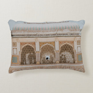 STRUCTURE UNDER CLEAR SKY ACCENT PILLOW