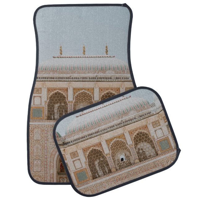 STRUCTURE UNDER CLEAR SKY CAR FLOOR MAT (Set)