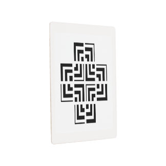 Structured Geometry | Modern Metal Print