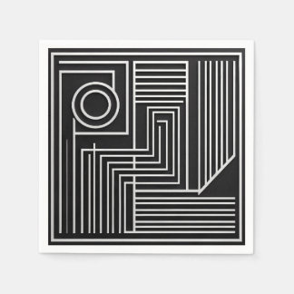 Structured Orbit Lines Napkins