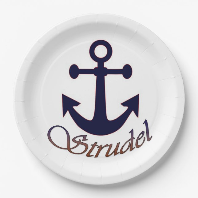 Strudel Paper Plates! Plates (Front)