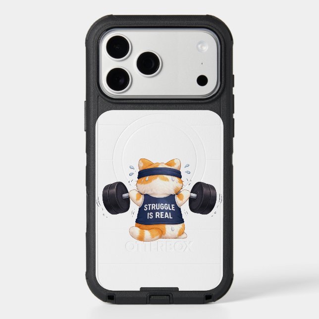 Struggle is Real Otterbox iPhone Case (Back)