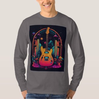 Strum in Style: Guitar Harmony T-shirt 