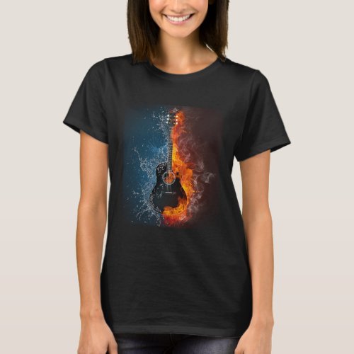 Strumming Elegance T_Shirt