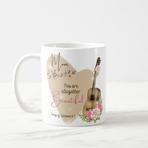 Strumming Loves Melody Moms Beauty Resonates Coffee Mug