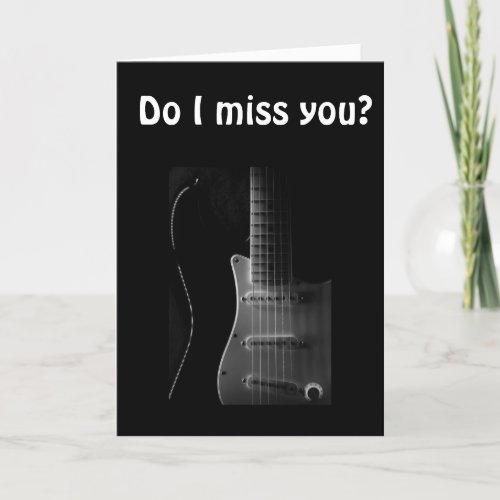STRUMMING THE BLUES_I MISS YOU CARD