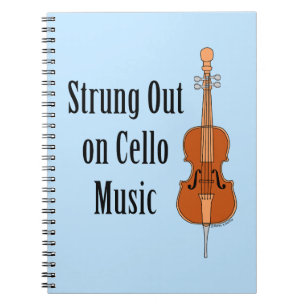 Strung Out Cello Notebook